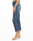 ფოტო #2 პროდუქტის Women's Valentina High Rise Straight Leg Cropped Jeans