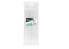 Фото #1 товара Белая пластиковая лента Bradas 3,6 x 280мм 100шт.