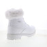 Lugz Empire HI Fur WEMPHFV-100 Womens White Synthetic Casual Dress Boots