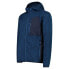 Куртка CMP 33H2087 Jacket второй слой в ткани Stretch Performance Голубой, XL - фото #3