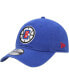 ფოტო #1 პროდუქტის Men's Royal LA Clippers Team 2.0 9TWENTY Adjustable Hat