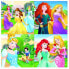 EDUCA BORRAS Disney Princess Progressive Puzzle Suitcase
