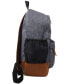 Men's Riley Heathered Backpack, Created for Macy's