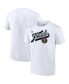 Фото #1 товара Men's White Denver Nuggets 2023 NBA Western Conference Champs Locker Room T-shirt