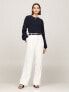 Relaxed Straight-Fit Linen Blend Pant