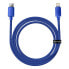 Фото #4 товара Kabel przewód do szybkiego ładowania i transferu danych USB-C Iphone Lightning 20W 1.2m niebieska