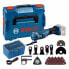 Bosch Akku-Multi-Cutter GOP 18V-34 + Zubehör + L-BOXX ohne Akku und Ladegerät