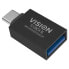 Фото #1 товара VISION Professional USB-A To usb-c adapter