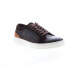 Фото #2 товара English Laundry Weaver EL2557L Mens Brown Leather Lifestyle Sneakers Shoes