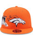Фото #2 товара Men's Orange Denver Broncos Icon 9FIFTY Snapback Hat