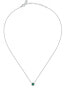 Elegant silver necklace with zircons Silver LPS10AWV06