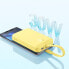 Фото #8 товара Mini Powerbank MagSafe 10000mAh 30W z kablem USB-C 0.3m żółty