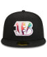 ფოტო #4 პროდუქტის Men's Black Cincinnati Bengals 2023 NFL Crucial Catch 59FIFTY Fitted Hat