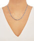 ფოტო #2 პროდუქტის Figaro Link Chain 18" Necklace (4-1/3mm) in Sterling Silver