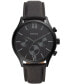 Фото #1 товара Наручные часы Wrangler Men's Watch 46MM IP Black Case with Cutout Bezel, Black Milled Dial with White Index Markers, Analog, Red Second Hand and Cutout Crescent Date Function, Black Strap with Red Accent Stitch.