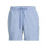 George Swim Trunks 6" Inseam Men's L (36/38) Blue 100% Polyester Pull-On Solid