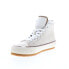 Diesel S-Principia Mid X Mens White Suede Lifestyle Sneakers Shoes