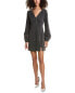 Фото #1 товара Saltwater Luxe Embellished Mini Dress Women's Black M