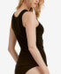 Women's Soft Ribbed High Neck Tank Top