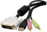 Фото #4 товара StarTech.com 1,8m 3-in-1 PS/2 VGA KVM Kabel - Kabelsatz für KVM Switch / Umschalter, 6ft - VGA