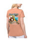 ფოტო #2 პროდუქტის Women's Coral St. Louis Cardinals Game Time V-Neck T-shirt