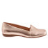 Фото #1 товара Trotters Sage T2236-720 Womens Pink Wide Leather Loafer Flats Shoes 10