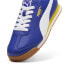 Фото #4 товара Puma Roma 24 Standard 39686804 Mens Blue Leather Lifestyle Sneakers Shoes