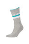Фото #2 товара Носки defacto Erkek Fit Cotton Long Sports Socks