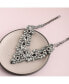 ფოტო #3 პროდუქტის Women's Foliage Crystal Statement Necklace