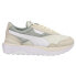 Фото #2 товара Puma Cruise Rider Soft Womens Off White Sneakers Casual Shoes 381884-01