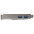 Фото #6 товара StarTech.com 2 Port PCI Express PCIe SuperSpeed USB 3.0 Controller Card w/ SATA Power - PCIe - USB 3.2 Gen 1 (3.1 Gen 1) - 5 Gbit/s - 0 - 60 °C - 0 - 80 °C - 10 - 90%