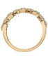 ფოტო #4 პროდუქტის Diamond Swirl Cluster Statement Ring (1 ct. t.w.) in 14k Gold, Created for Macy's