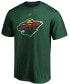 ფოტო #2 პროდუქტის Men's Mats Zuccarello Green Minnesota Wild Authentic Stack Name and Number Team T-shirt