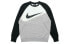 Фото #1 товара Nike 大钩子拼接圆领套头衫卫衣 男款 黑色 / Толстовка Nike BV5305-064