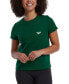 Фото #1 товара Women's Active Small-Logo Pocket Cotton T-Shirt