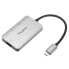 Фото #2 товара Targus ACA948EU - USB 3.2 Gen 1 (3.1 Gen 1) Type-C - HDMI - USB 3.2 Gen 1 (3.1 Gen 1) Type-A - USB 3.2 Gen 1 (3.1 Gen 1) Type-C - 5000 Mbit/s - Silver - 100 W - USB