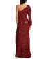 Фото #2 товара Sho By Tadashi Shoji One-Shoulder Gown Women's