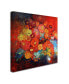 Фото #4 товара Oxana Ziaka 'Red Nature Morte' Canvas Art - 14" x 14" x 2"