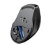 Фото #2 товара Ergonomiczna bezprzewodowa mysz myszka do komputera MU101 Bluetooth 2.4 GHz niebieska
