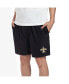 ფოტო #1 პროდუქტის Men's Black New Orleans Saints Gauge Jam Two-Pack Shorts Set