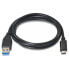 Фото #2 товара AISENS Gen2 10GB/s USB-C Male 3.1 To USB-A Male 3.1 cable 1 m