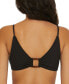 ფოტო #4 პროდუქტის Women's Modern Edge Convertible Ribbed Bikini Top