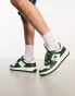 Tommy Jeans premium basket trainers in green