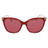 LONGCHAMP 757S Sunglasses Striped Red, Dark Red 7/CAT2 - фото #4