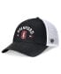 ფოტო #4 პროდუქტის Men's Black/White Stanford Cardinal Free Kick Trucker Adjustable Hat