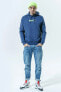 Фото #9 товара Air Sportswear Clup Hoodie Blue Standart Fit Kesim Lacivert Erkek Sweatshrit