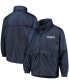 Фото #1 товара Men's Navy New England Patriots Circle Sportsman Waterproof Packable Full-Zip Jacket