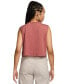 ფოტო #2 პროდუქტის Women's Sportswear Club Cropped Sleeveless T-Shirt