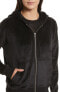 ATM Anthony Thomas Melillo Velour Hoodie Women's Sz. Large (Black) 152882