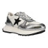 Vintage Havana Major Metallic Platform Womens Silver Sneakers Casual Shoes MAJO